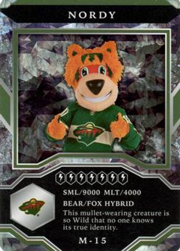 2021 Upper Deck MVP #M-15 Mascots Gaming Sparkle