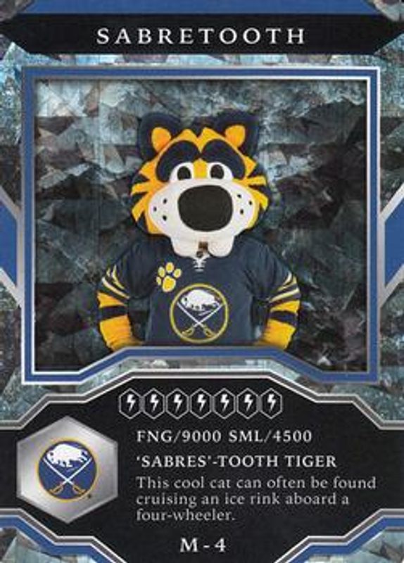 2021 Upper Deck MVP #M-4 Mascots Gaming Sparkle