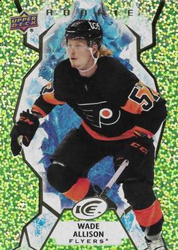 Wade Allison 2021 Upper Deck Ice #127 Green /799 Rookie RAW