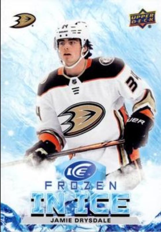 Jamie Drysdale 2021 Upper Deck Ice #FI-28 Frozen In Ice Rookie RAW