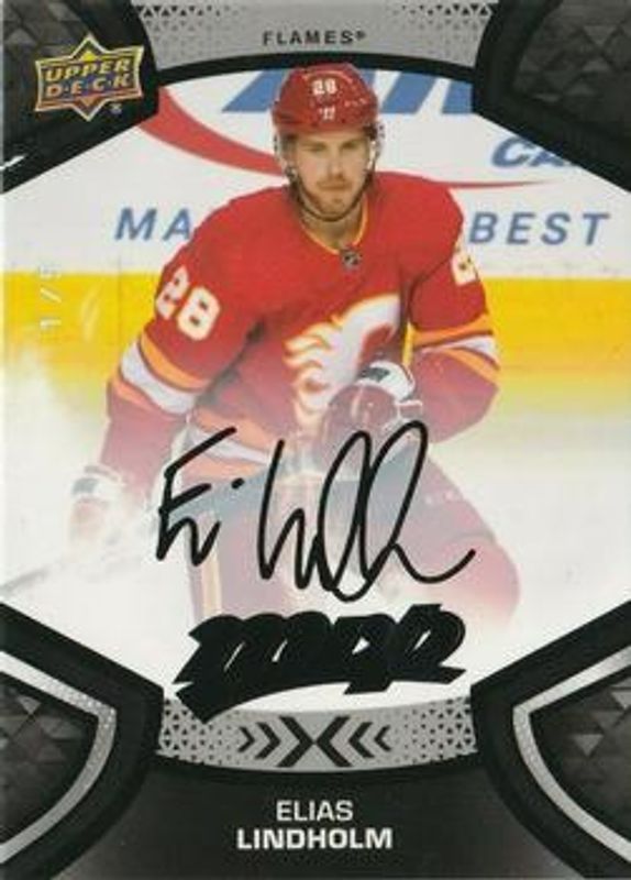 2021 Upper Deck MVP #54 Super Script Black /5