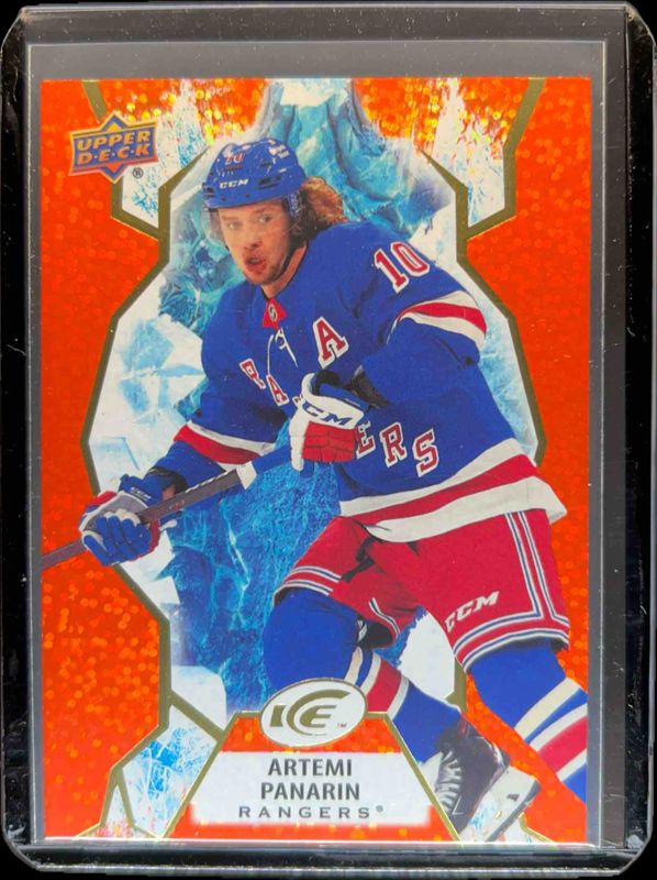 2021 Upper Deck Ice #52 Orange