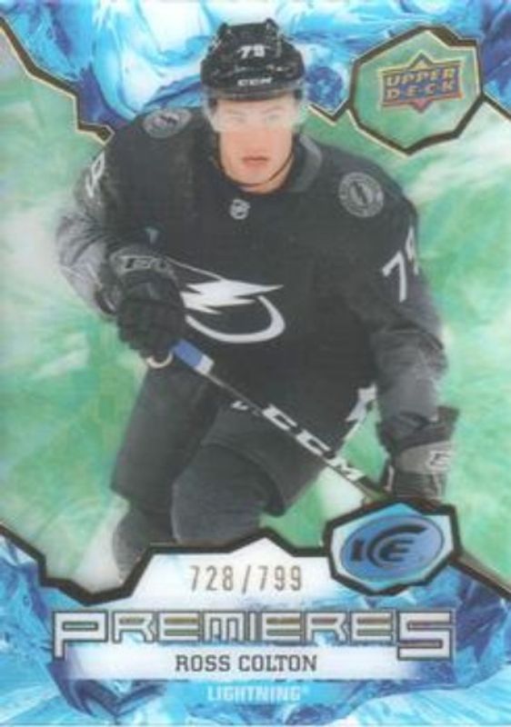 2021 Upper Deck Ice #199 Green /799