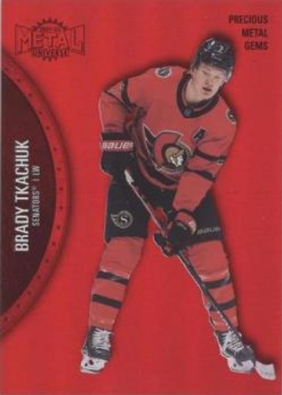 2021 Metal Universe #115 Precious Metal Gems Red /100