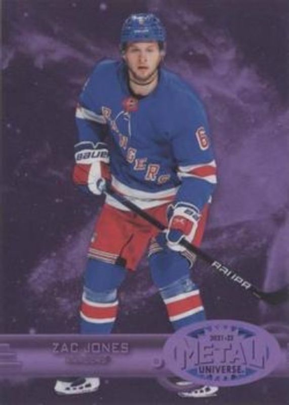 Zac Jones 2021 Metal Universe #R-23 1997 Retro Rookies - Purple Spectrum /199 RAW