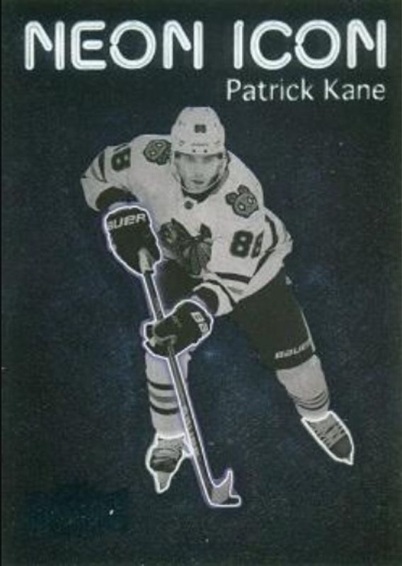 Patrick Kane 2021 Metal Universe #NI-16 Neon Icon RAW