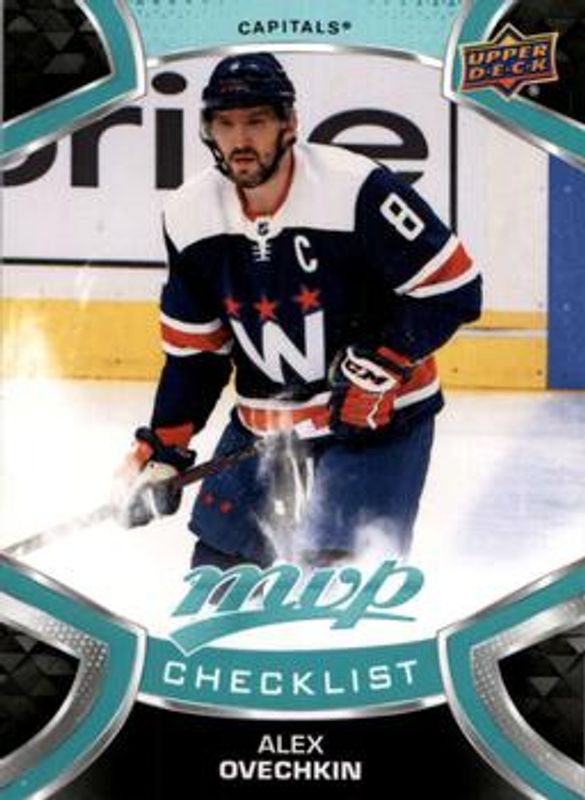 Alexander Ovechkin 2021 Upper Deck MVP #100 Base RAW