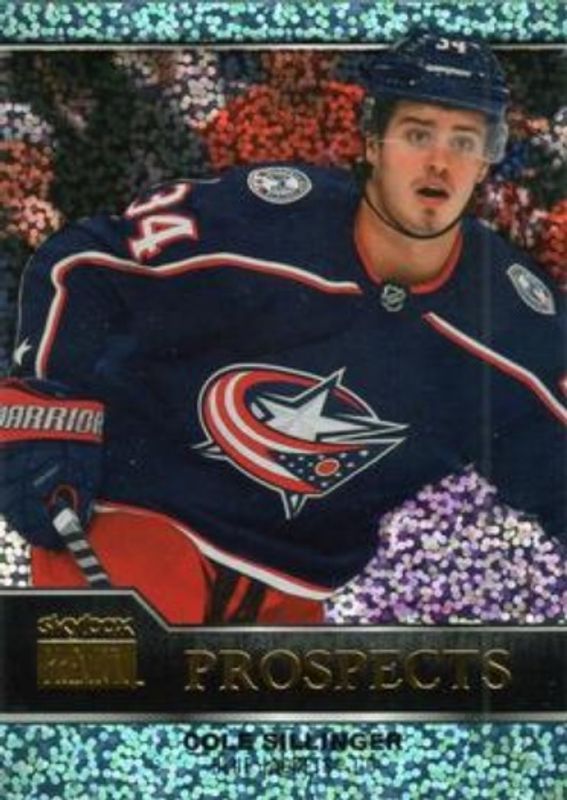 Cole Sillinger 2021 Metal Universe #PP-8 Skybox Premium Prospects Sapphire Rookie RAW