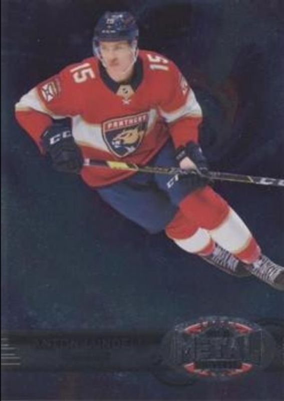 Anton Lundell 2021 Metal Universe #R-35 1997 Retro Rookies RAW