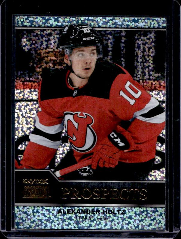 Alexander Holtz 2021 Metal Universe #PP-41 Skybox Premium Prospects Sapphire Rookie RAW