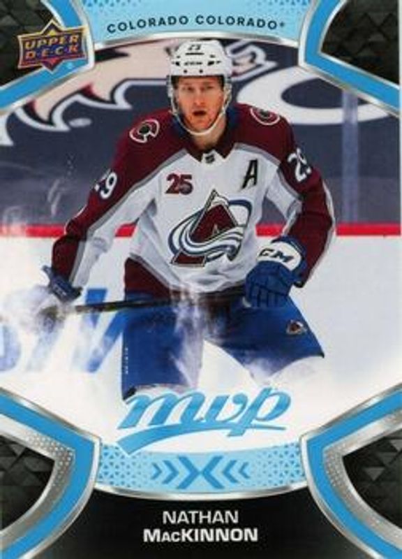 Nathan MacKinnon 2021 Upper Deck MVP #216 Base RAW