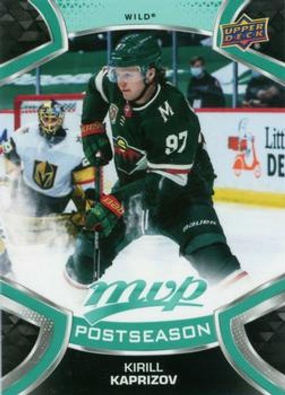 Kirill Kaprizov 2021 Upper Deck MVP #PS16 Postseason RAW
