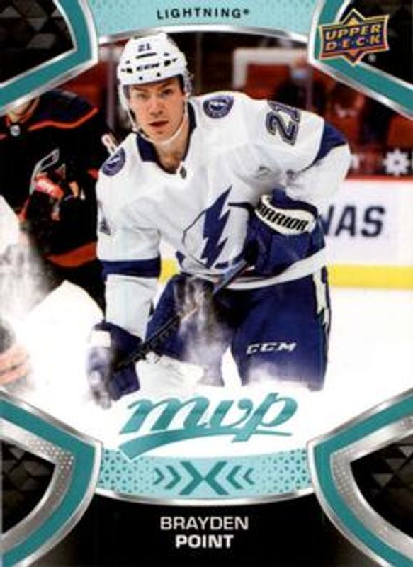Brayden Point 2021 Upper Deck MVP #186 Base RAW