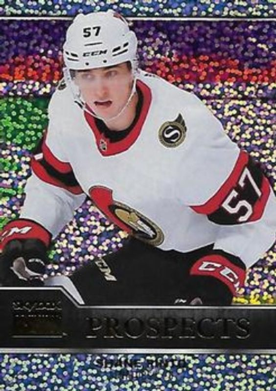 Shane Pinto 2021 Metal Universe #PP-28 Skybox Premium Prospects Sapphire Rookie RAW