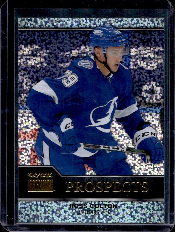 Ross Colton 2021 Metal Universe #PP-45 Skybox Premium Prospects Sapphire Rookie RAW