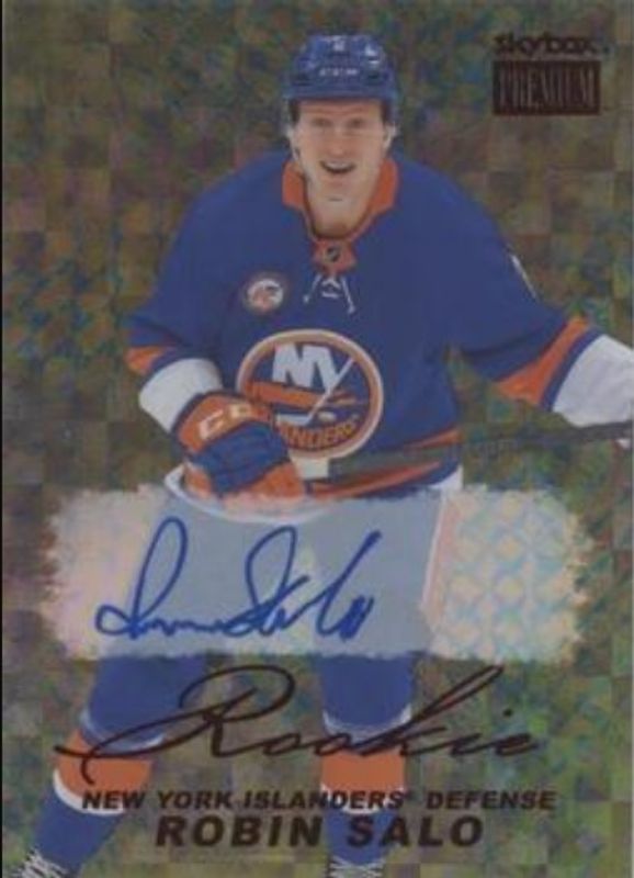 Robin Salo 2021 Metal Universe #PP-33 Skybox Premium Prospects 1998 Retro Autographs Rookie RAW