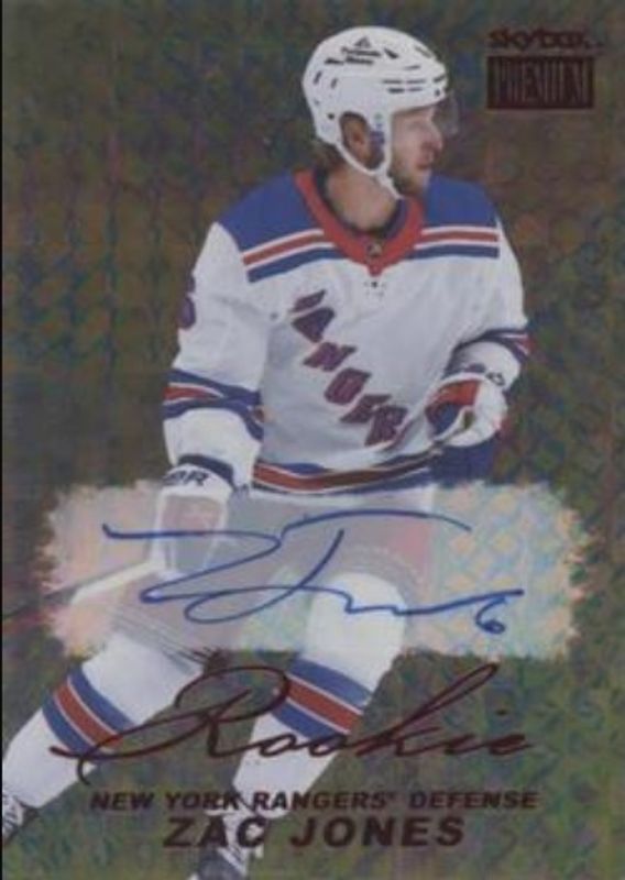 Zac Jones 2021 Metal Universe #PP-38 Skybox Premium Prospects 1998 Retro Autographs Rookie RAW