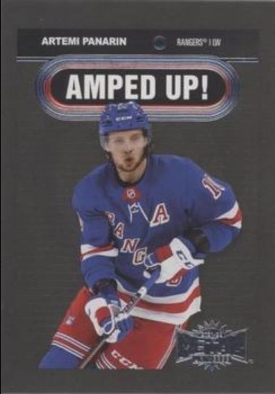 Artemi Panarin 2021 Metal Universe #AU-12 Amped Up RAW