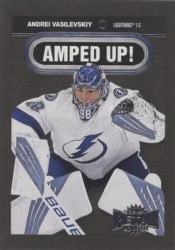 Andrei Vasilevskiy 2021 Metal Universe #AU-28 Amped Up RAW