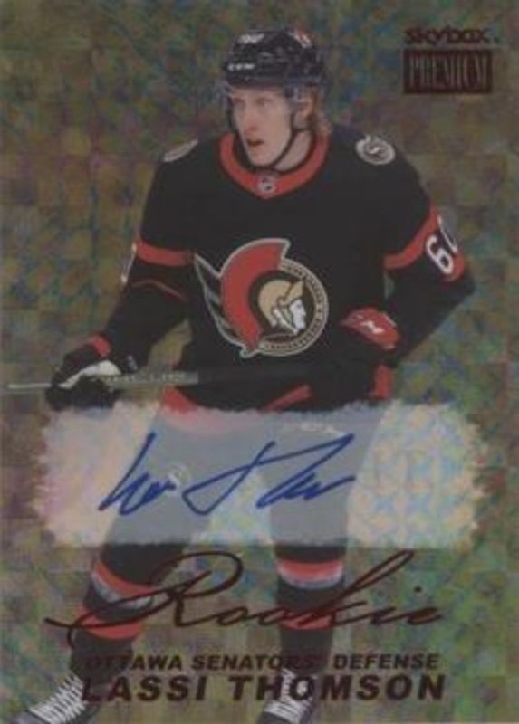 Lassi Thomson 2021 Metal Universe #PP-44 Skybox Premium Prospects 1998 Retro Autographs Rookie RAW