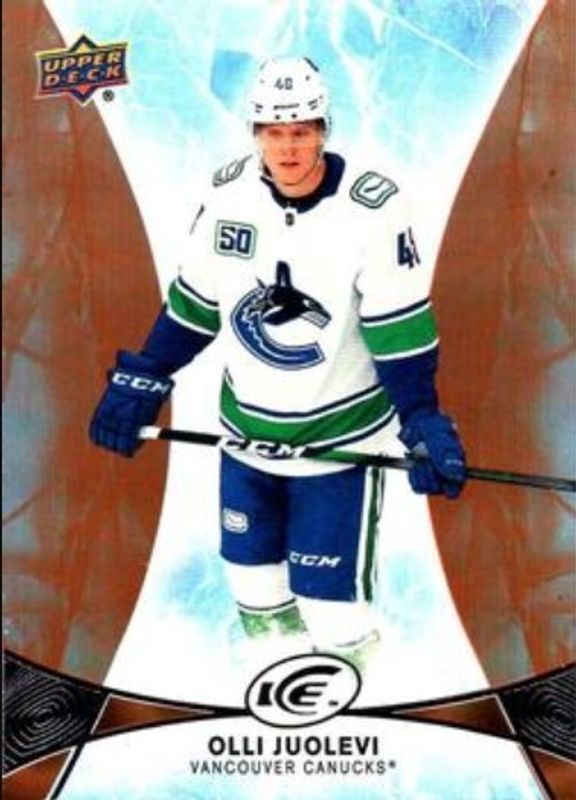 2021 Upper Deck Ice #72 2020 - Orange