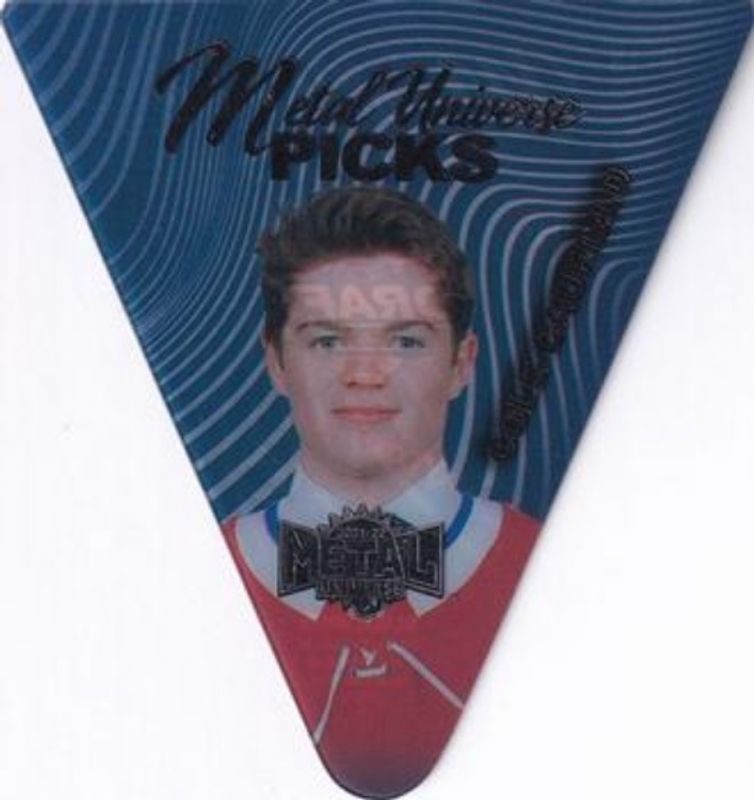 Cole Caufield 2021 Metal Universe #P-19 Skybox Metal Picks Rookie RAW