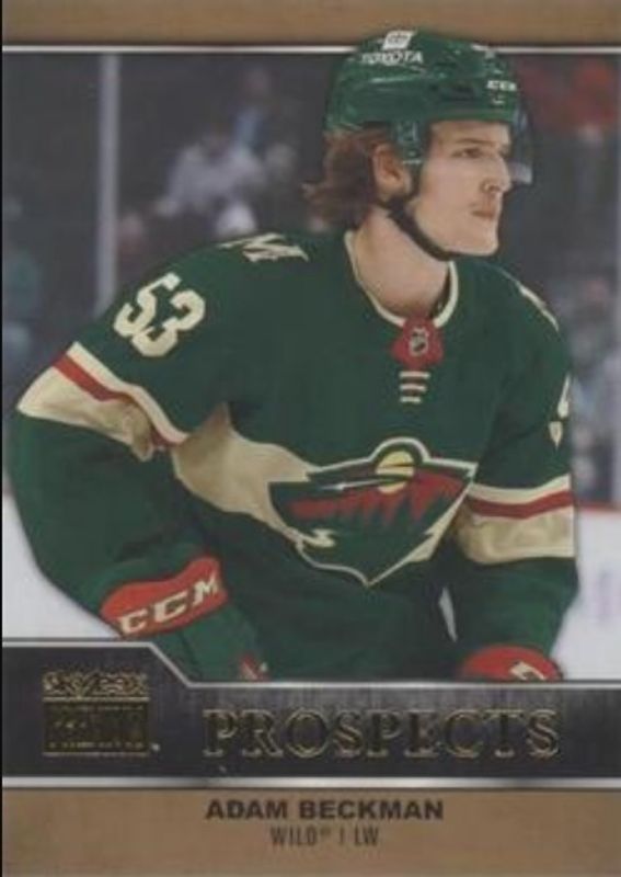 Adam Beckman 2021 Metal Universe #PP-24 SkyBox Premium Prospects Rookie RAW