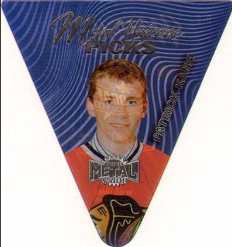 Patrick Kane 2021 Metal Universe #P-2 Skybox Metal Picks RAW
