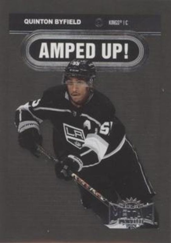 Quinton Byfield 2021 Metal Universe #AU-19 Amped Up Rookie RAW