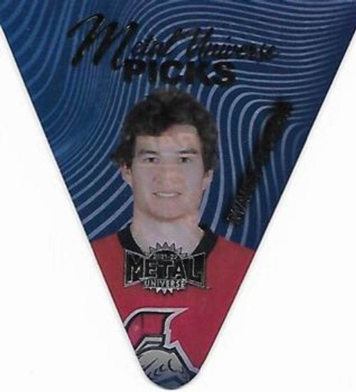 Mark Stone 2021 Metal Universe #P-8 Skybox Metal Picks RAW
