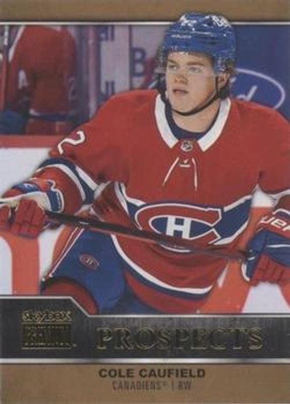 Cole Caufield 2021 Metal Universe #PP-1 SkyBox Premium Prospects Rookie RAW