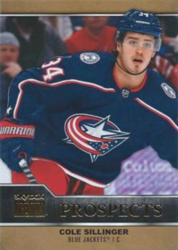 Cole Sillinger 2021 Metal Universe #PP-8 SkyBox Premium Prospects Rookie RAW