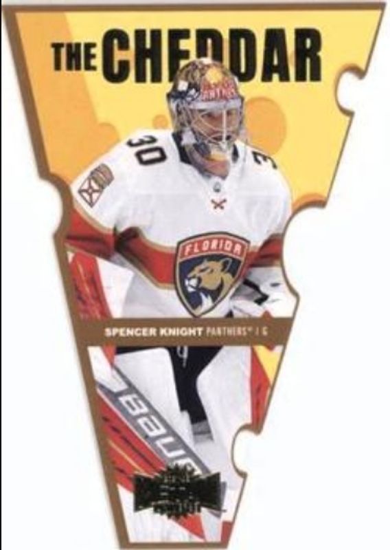 Spencer Knight 2021 Metal Universe #TC-26 The Cheddar Gold /50 Rookie RAW