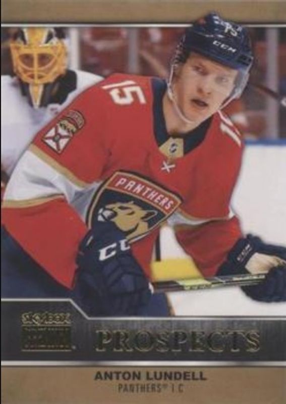 Anton Lundell 2021 Metal Universe #PP-35 SkyBox Premium Prospects Rookie RAW