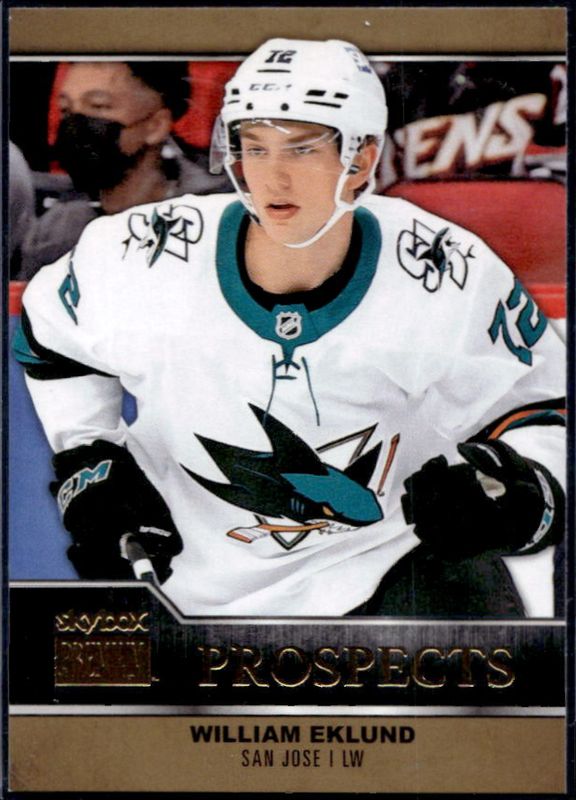 William Eklund 2021 Metal Universe #PP-16 SkyBox Premium Prospects Rookie RAW