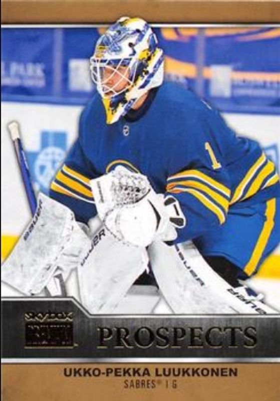 Ukko-Pekka Luukkonen 2021 Metal Universe #PP-15 SkyBox Premium Prospects Rookie RAW
