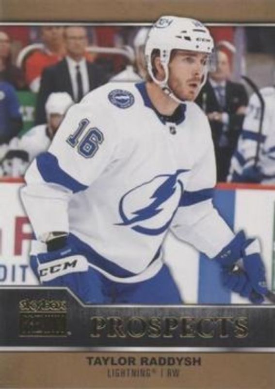 Taylor Raddysh 2021 Metal Universe #PP-17 SkyBox Premium Prospects Rookie RAW