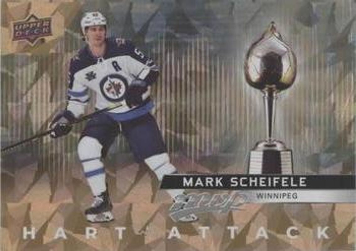 Mark Scheifele 2021 Upper Deck MVP #HA-7 Hart Attack - Gold RAW