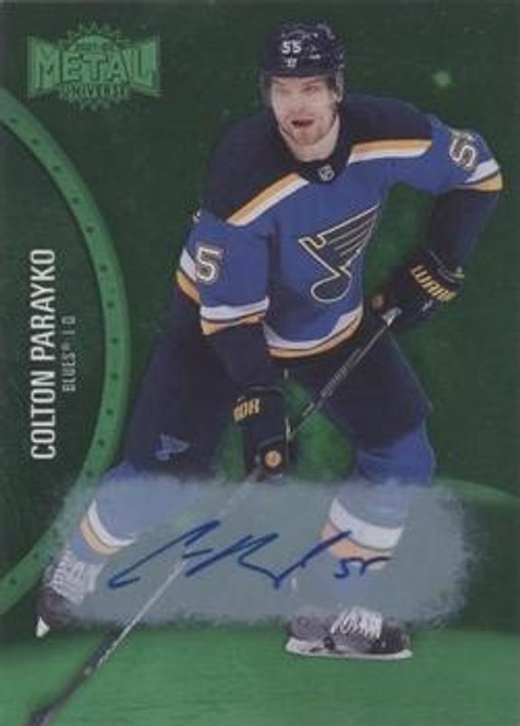 2021 Metal Universe #56 Autographs Green /10