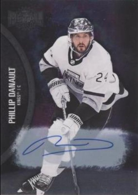 Phillip Danault 2021 Metal Universe #107 Autographs Silver /299 RAW