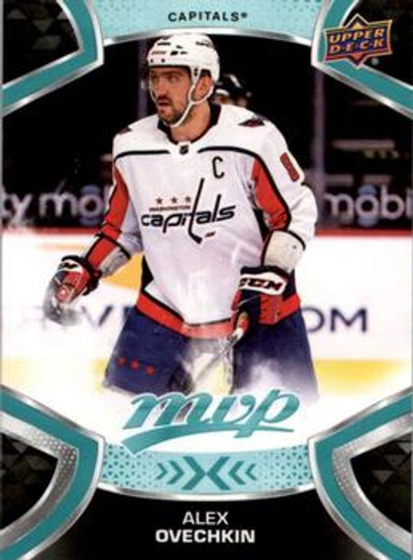 Alexander Ovechkin 2021 Upper Deck MVP #8 Base RAW