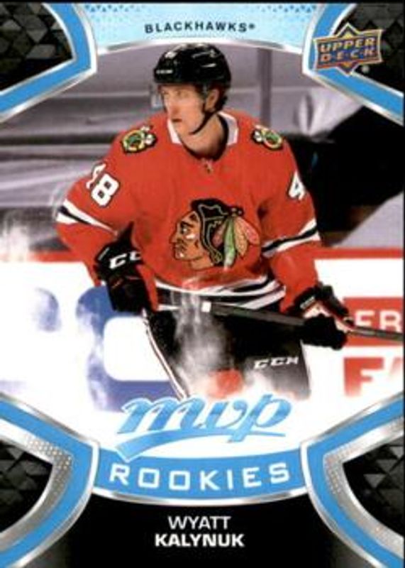 Wyatt Kalynuk 2021 Upper Deck MVP #222 Base Rookie RAW