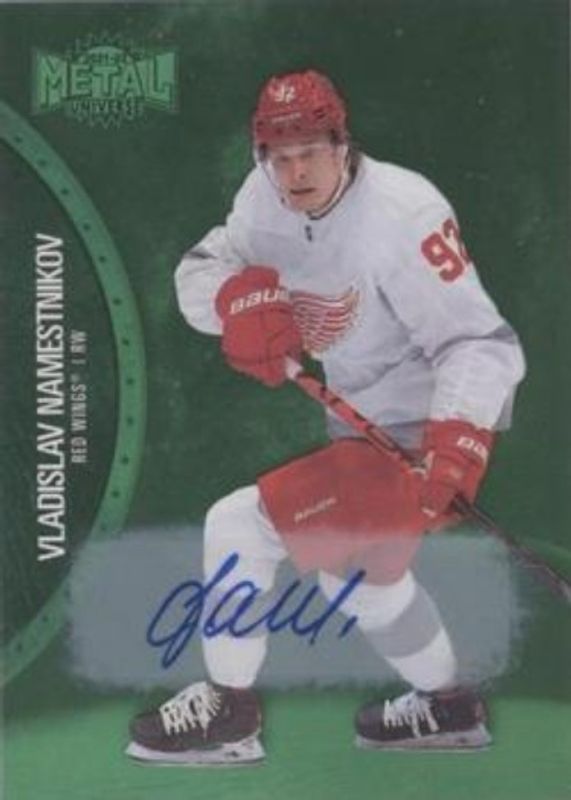 2021 Metal Universe #122 Autographs Green /10