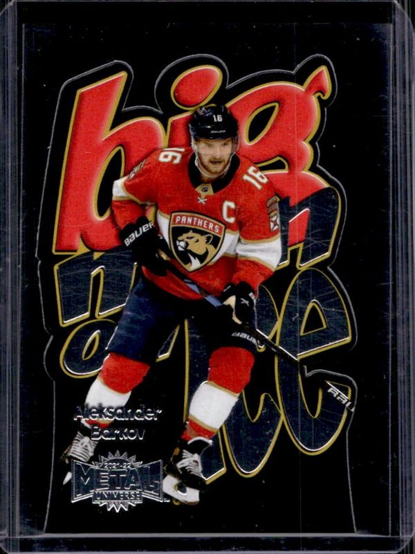 Aleksander Barkov 2021 Metal Universe #BM-2 Big Man on Ice RAW