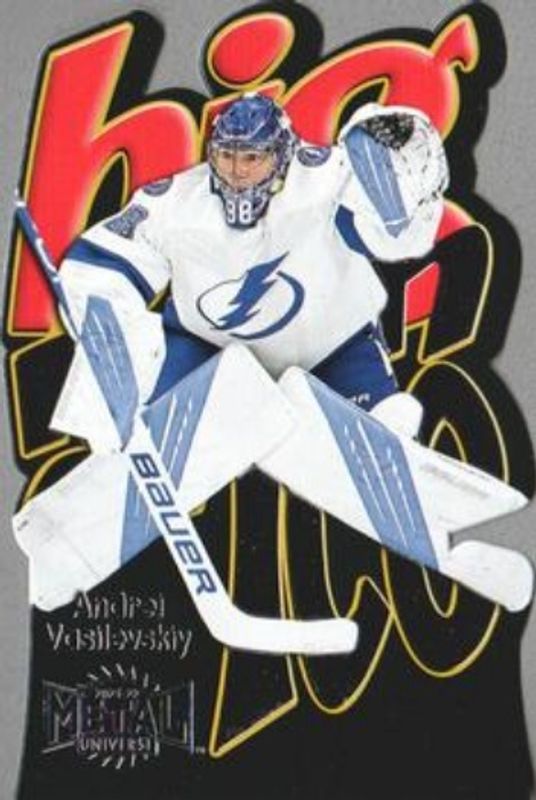Andrei Vasilevskiy 2021 Metal Universe #BM-31 Big Man on Ice RAW