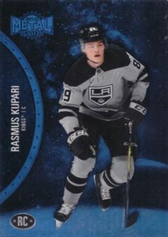Rasmus Kupari 2021 Metal Universe #173 Blue Spectrum Rookie RAW
