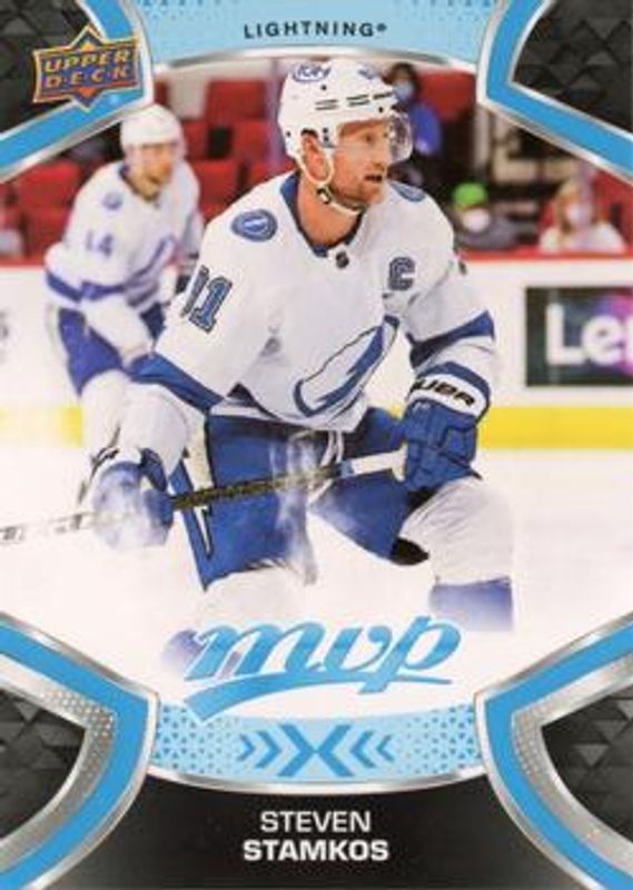Steven Stamkos 2021 Upper Deck MVP #214 Base RAW