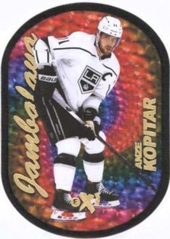 Anze Kopitar 2021 Metal Universe #14 Jambalaya RAW