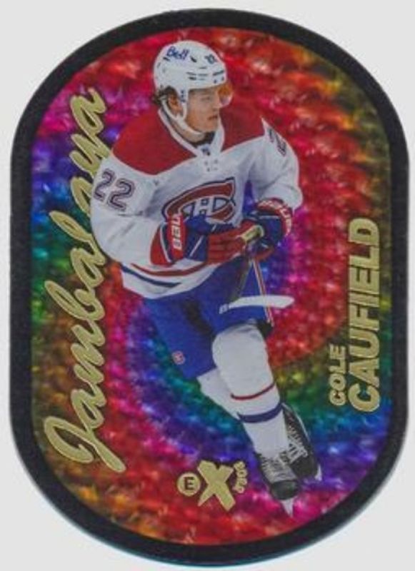 Cole Caufield 2021 Metal Universe #15 Jambalaya Rookie RAW