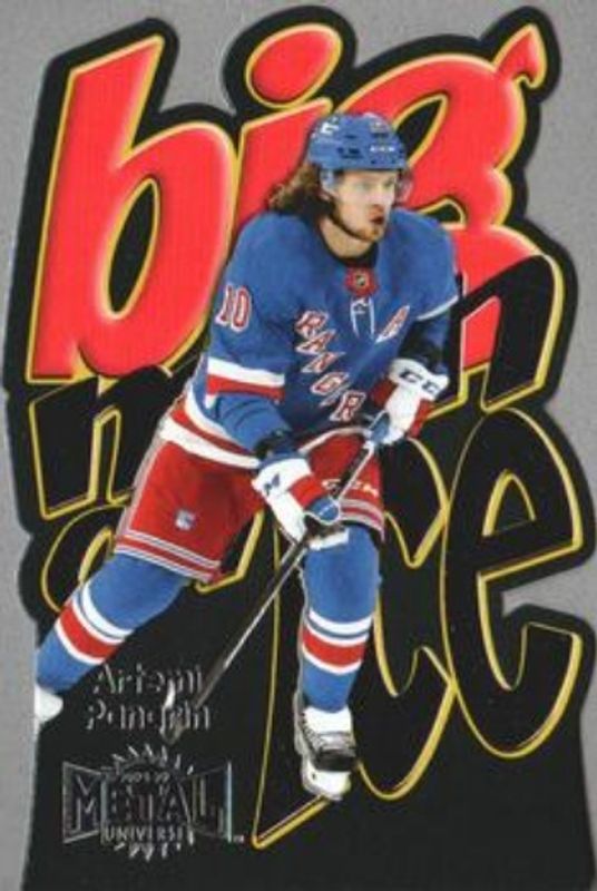 Artemi Panarin 2021 Metal Universe #BM-23 Big Man on Ice RAW